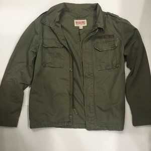 Mossimo Supply Co. Collared Army Jacket L